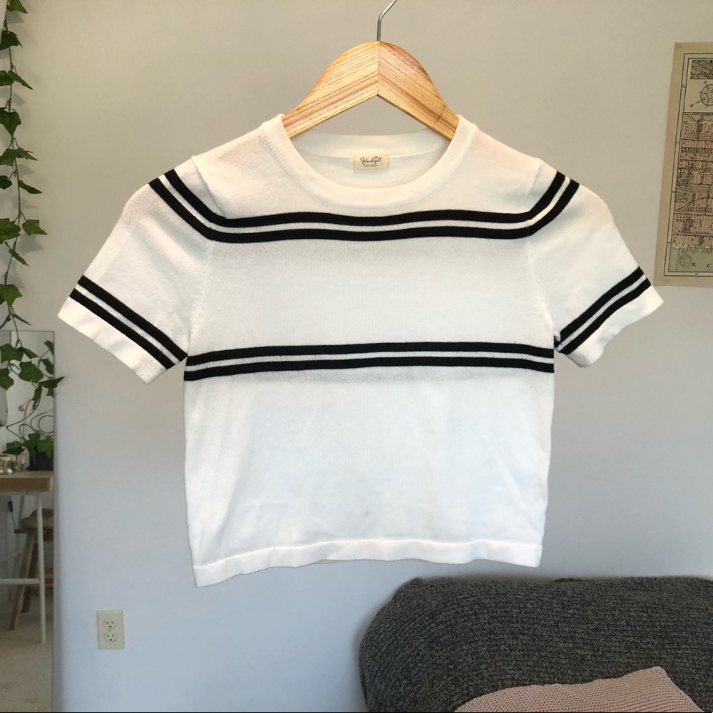 Brandy Melville John galt cropped sweater